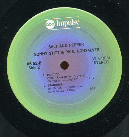 Sonny Stitt And Paul Gonsalves : Salt And Pepper (LP, Album, RE, Gat)