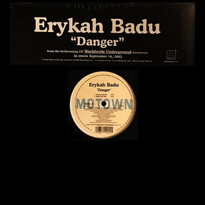 Erykah Badu : Danger (12")