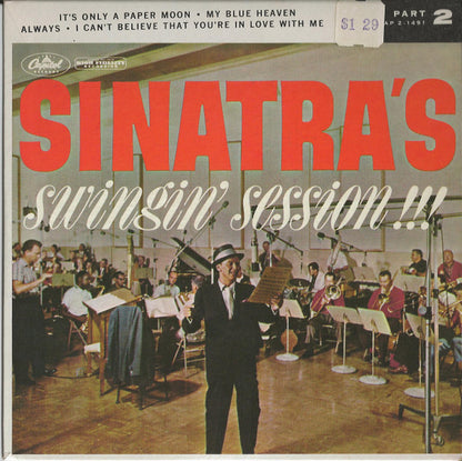 Frank Sinatra : Sinatra's Swingin' Session!!! (Part 2) (7", EP)