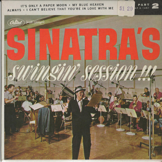 Frank Sinatra : Sinatra's Swingin' Session!!! (Part 2) (7", EP)