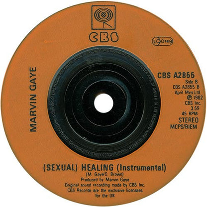 Marvin Gaye : (Sexual) Healing (7", Single, Ora)