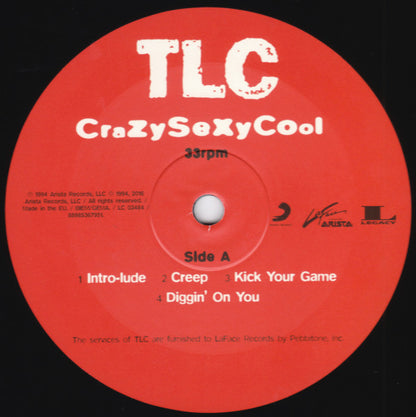 TLC : CrazySexyCool (2xLP, Album, RP, 180)