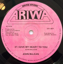 John McLean / Professor Doppler : If I Give My Heart To You / Doppler Effect (12")