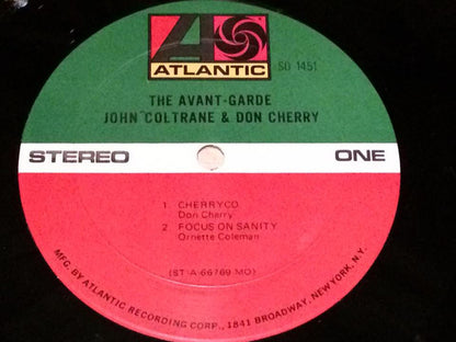 John Coltrane & Don Cherry : The Avant-Garde (LP, Album, RE, MO )