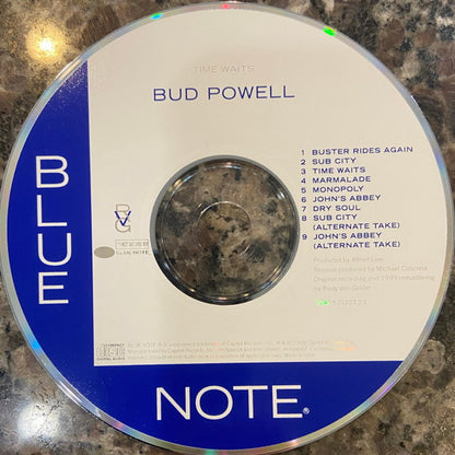 The Amazing Bud Powell* : Time Waits (CD, Album, RE, RM)