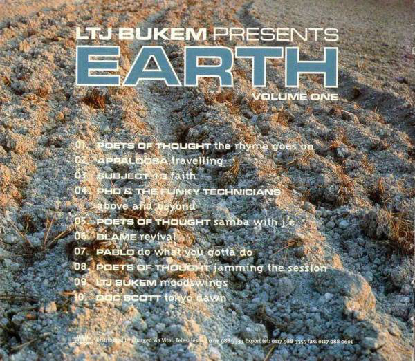 LTJ Bukem : Earth Volume One (CD, Comp)