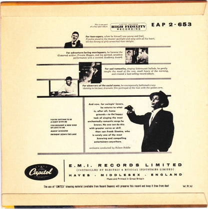 Frank Sinatra : Songs For Swingin' Lovers! (7", EP)