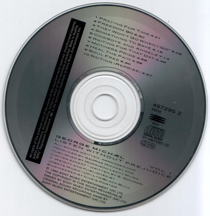 George Michael : Listen Without Prejudice Vol 1 (CD, Album, RP)