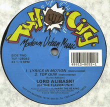 Lord Alibaski : Lyrics In Motion / Top Gun (12")