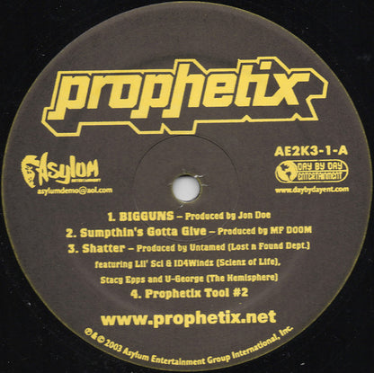 Prophetix : High Risk (12", Smplr)