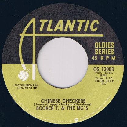 Booker T. & The MG's* : Green Onions / Chinese Checkers (7", Single, RE)