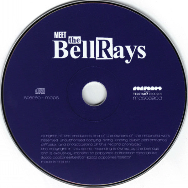 The Bellrays : Meet The Bellrays (CD, Comp)