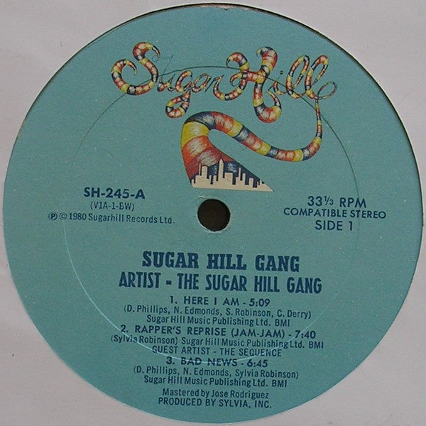 Sugarhill Gang : Sugarhill Gang (LP, Album, Bes)
