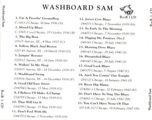Washboard Sam : 1936-1947 (CD, Comp, RM)