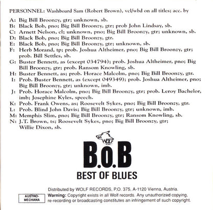 Washboard Sam : 1936-1947 (CD, Comp, RM)