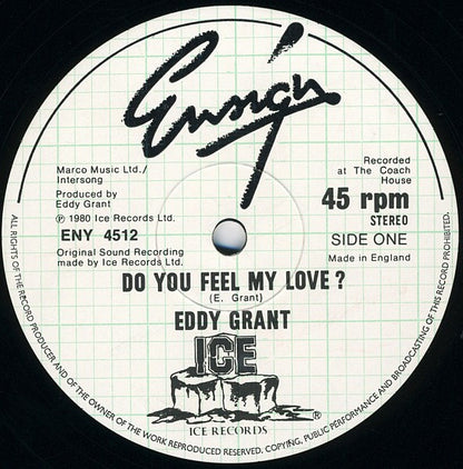 Eddy Grant : Do You Feel My Love? (12")