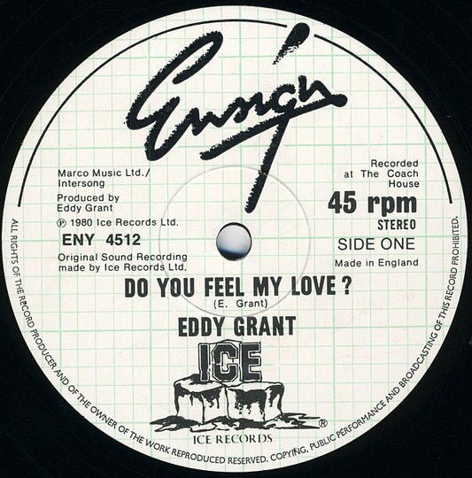 Eddy Grant : Do You Feel My Love? (12")