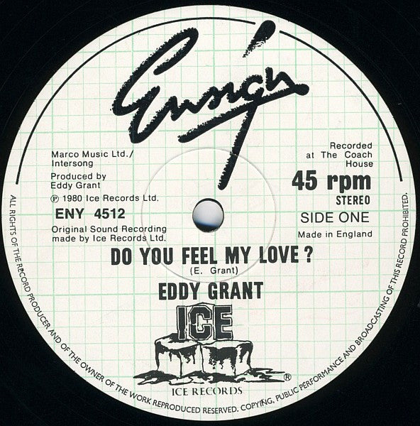 Eddy Grant : Do You Feel My Love? (12")