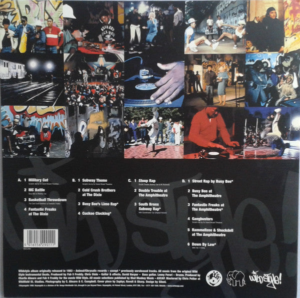 Various : Wild Style (2xLP, Album, RE, Gat)