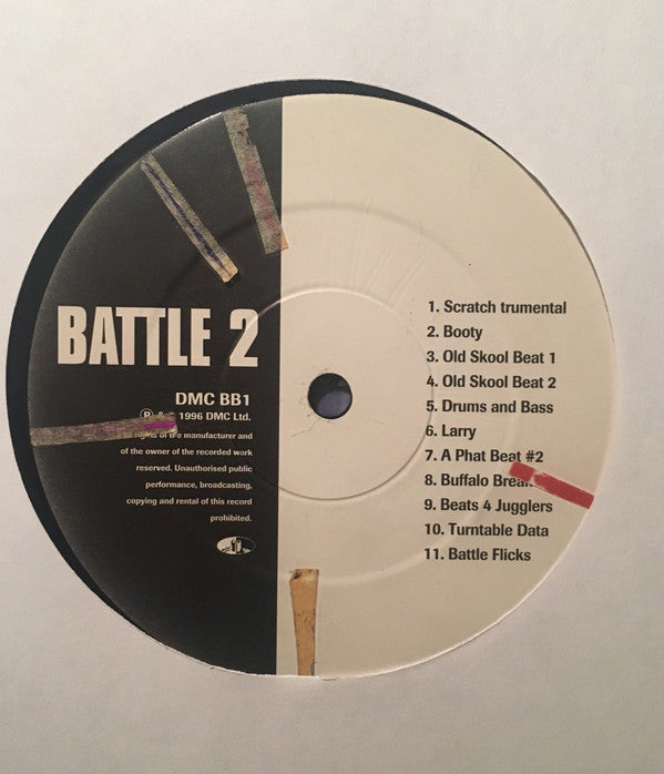 Cutmaster Swift : Battle Breaks 1 (LP, Comp)