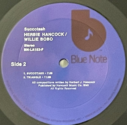 Herbie Hancock / Willie Bobo : Succotash (LP, Album, RE)