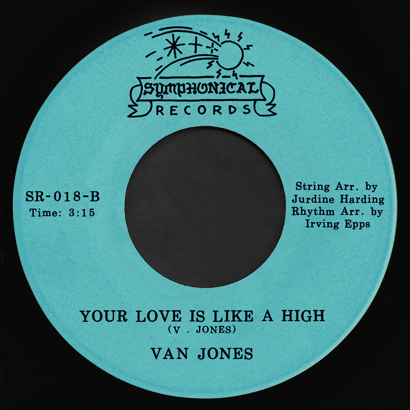 Van Jones - I Want to Groove You / Your Love Is Like a High (7")