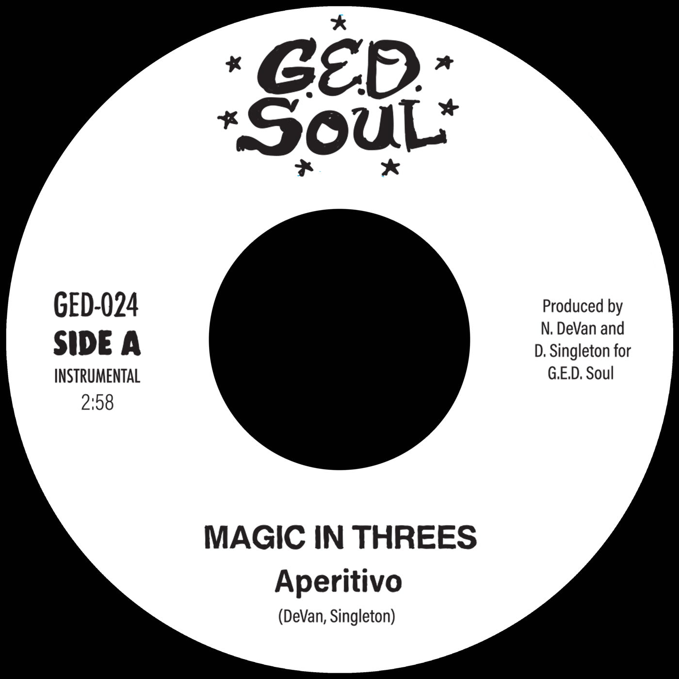 Magic In Threes - Aperitivo / Perp Walk (7")