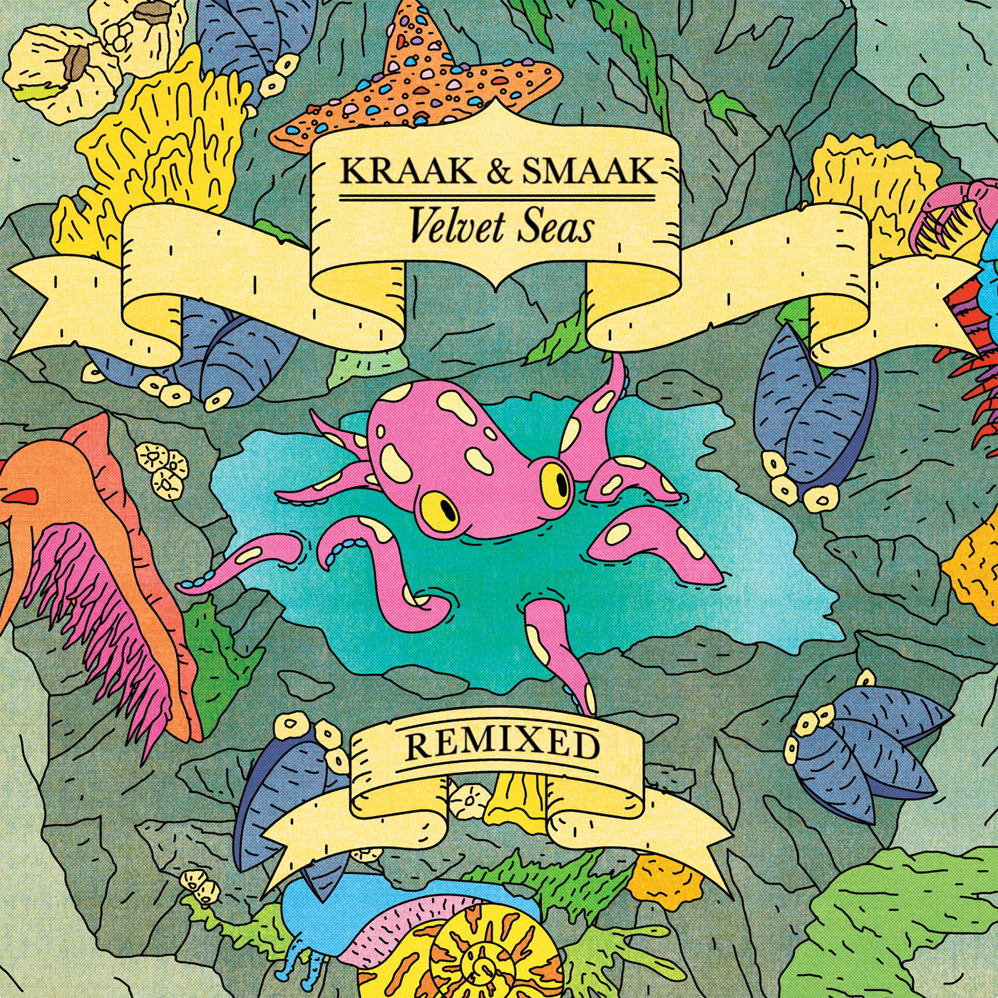 Kraak & Smaak - Velvet Seas Remixed (LP)