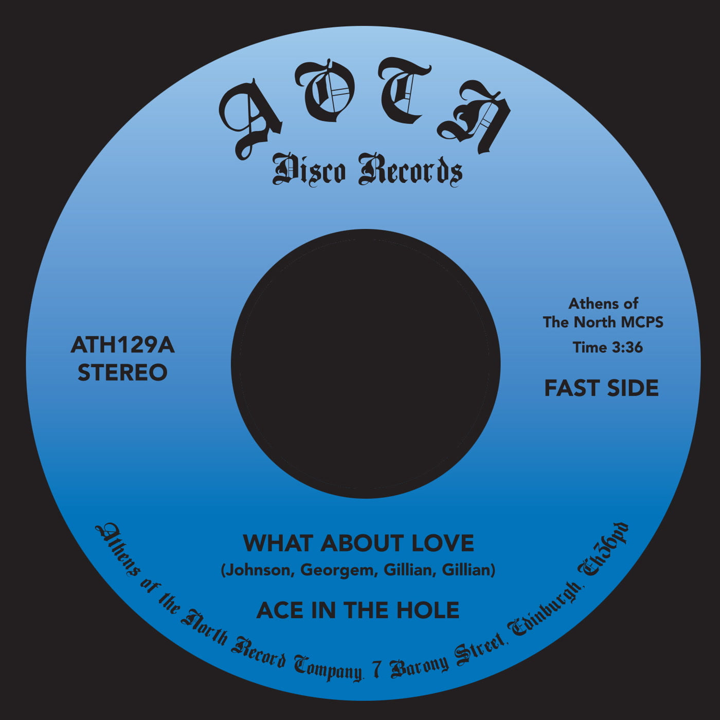Ace In The Hole - What About Love (7")