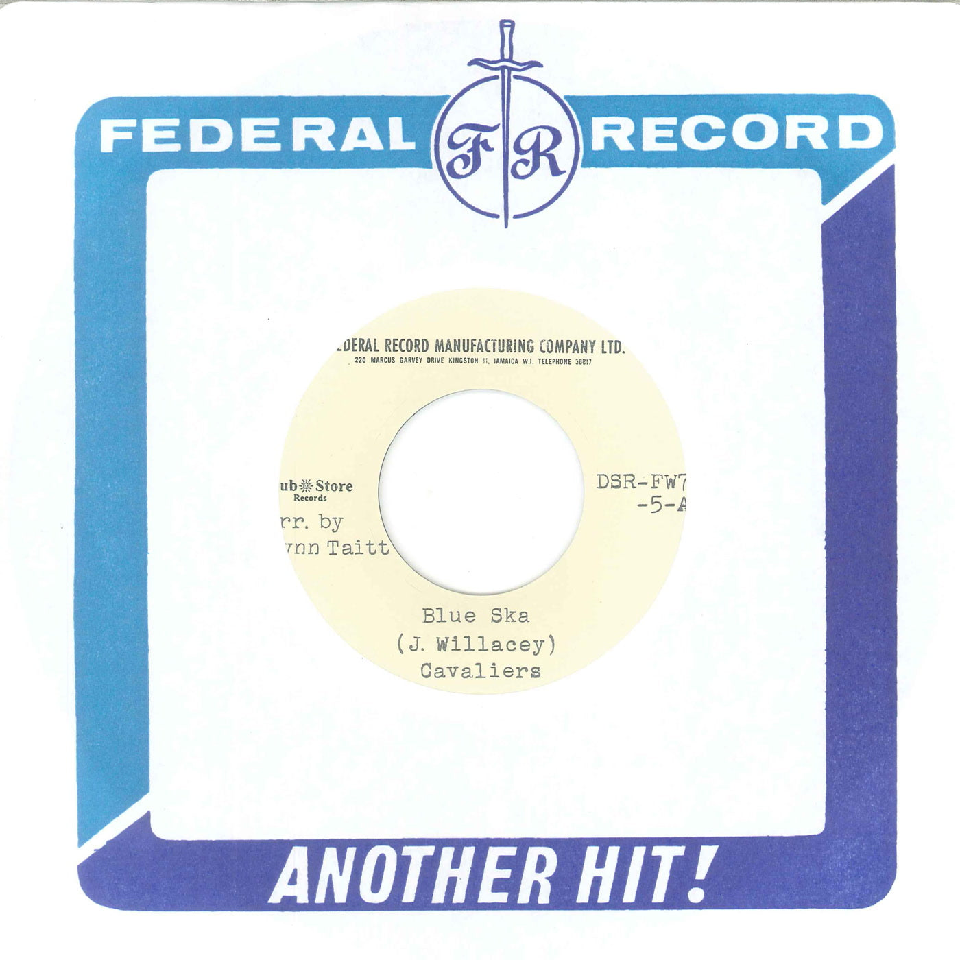 Cavaliers - Blue Ska (7")