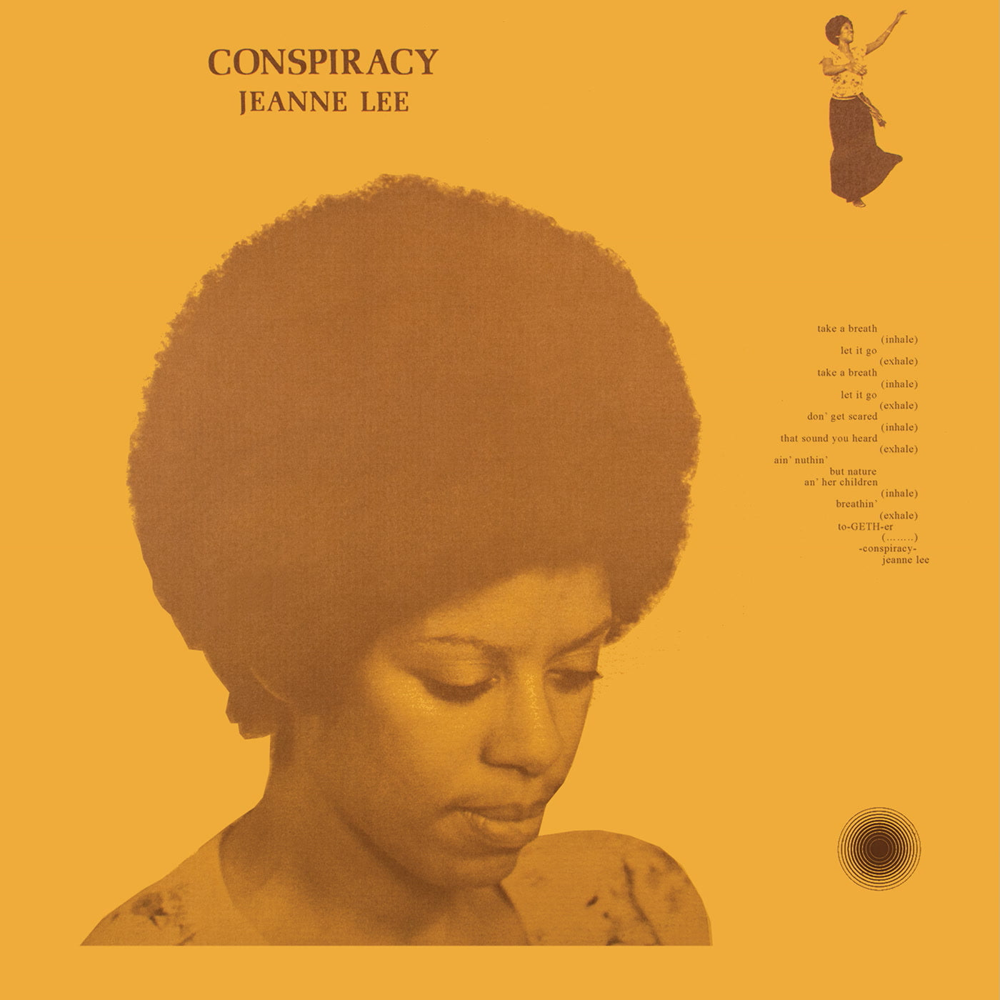 Jeanne Lee - Conspiracy (CD)