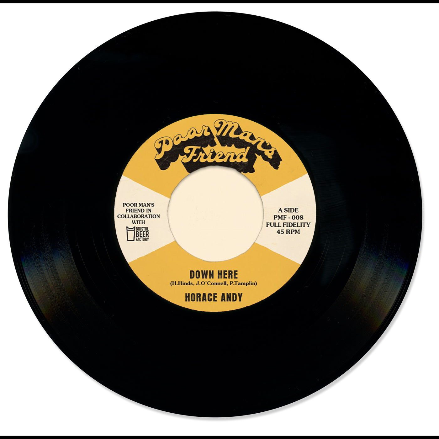 Horace Andy - Down Here (7")