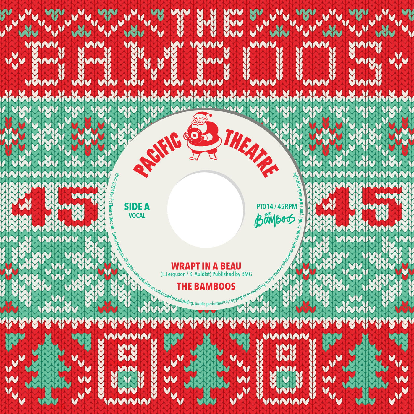The Bamboos - Wrapt In A Beau (7")