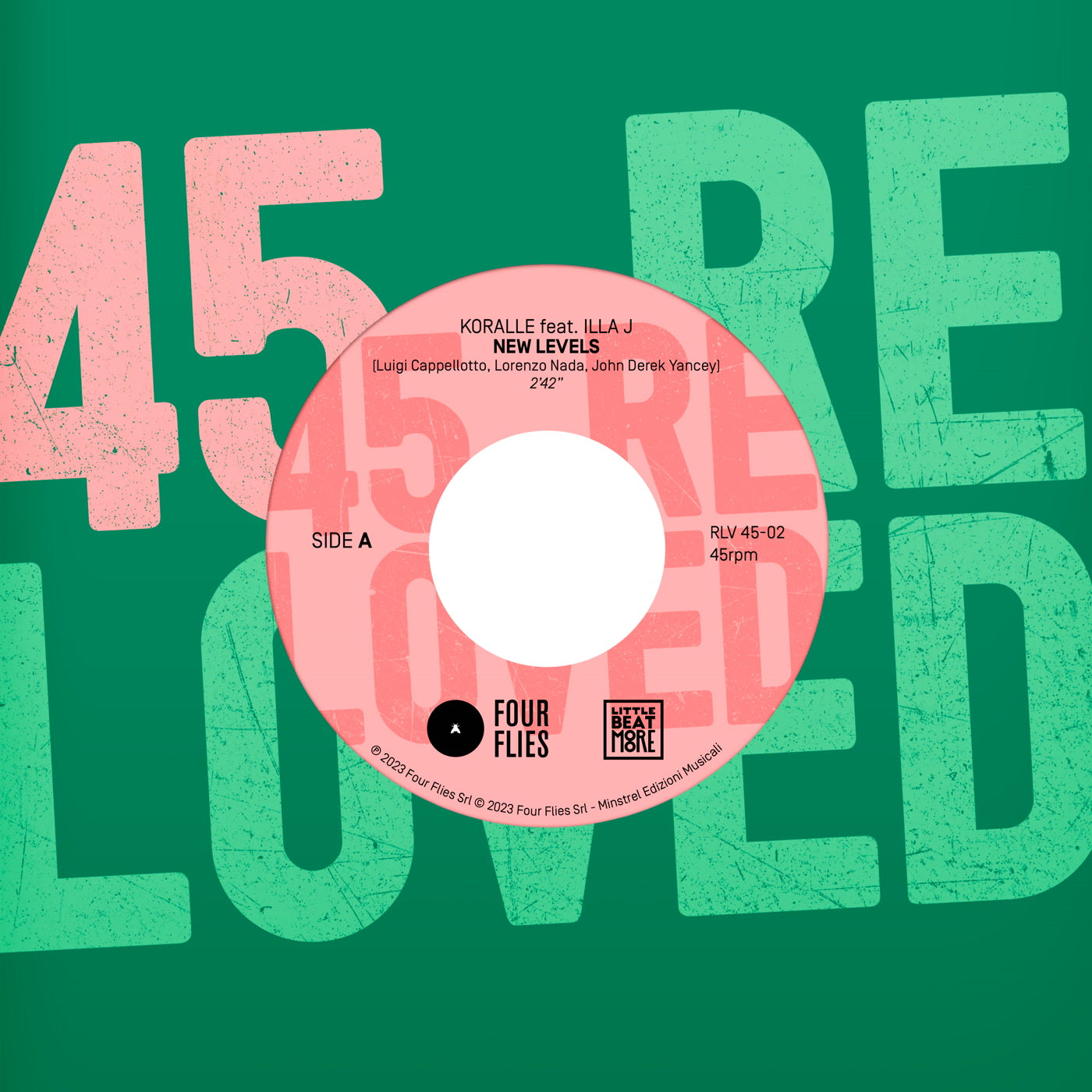 Koralle & Modern Sound Quartet - New Levels (feat. Illa J) / Chartreuse (7")
