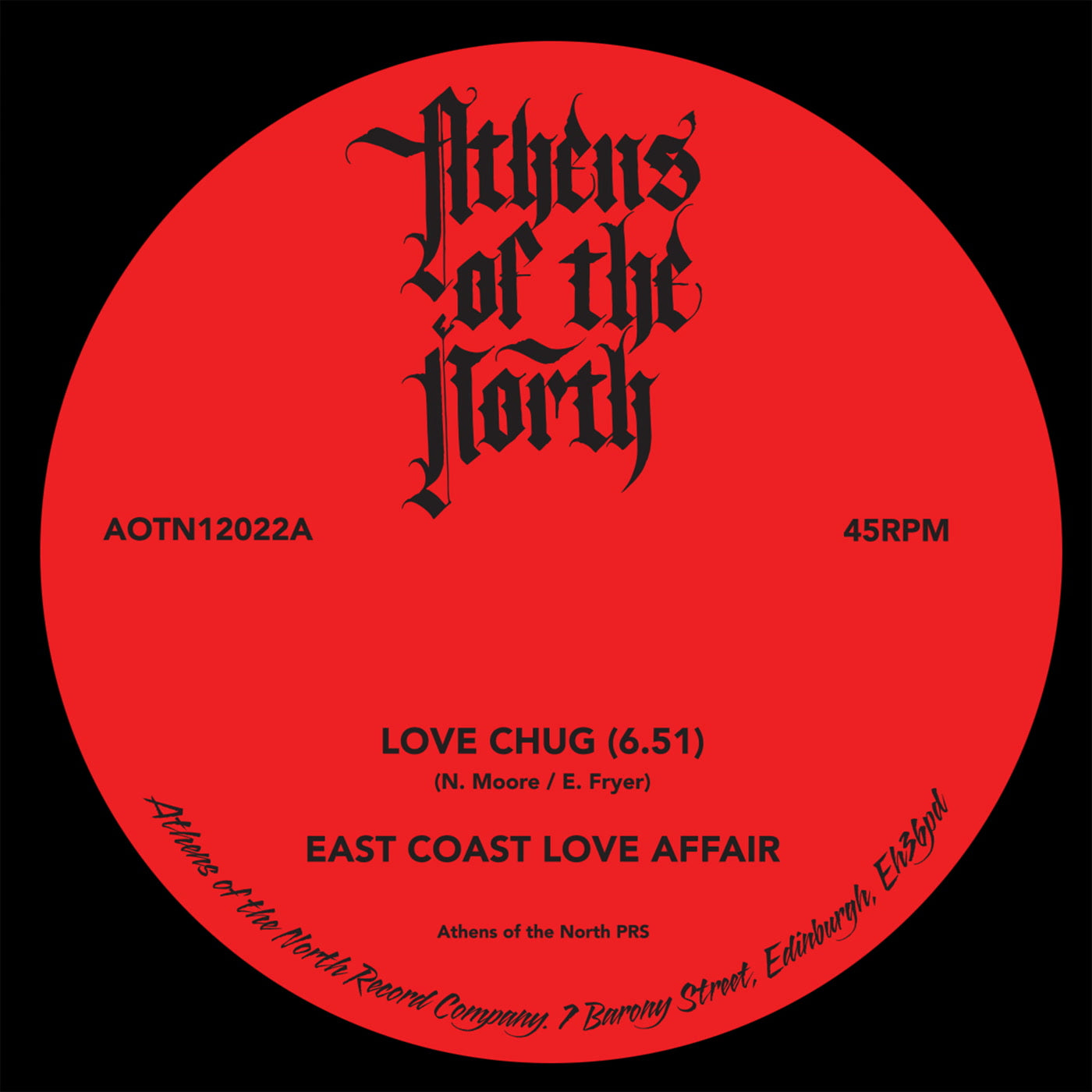East Coast Love Affair & BDK - Love Chug (12")