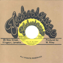 The Techniques - Man of My Word (7")