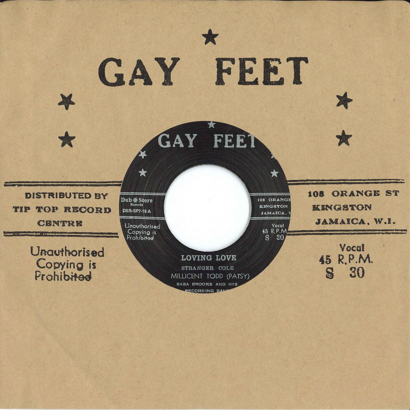 Patsy Millicent Todd - Loving Love / Loving Love (Alternative Take) (7")