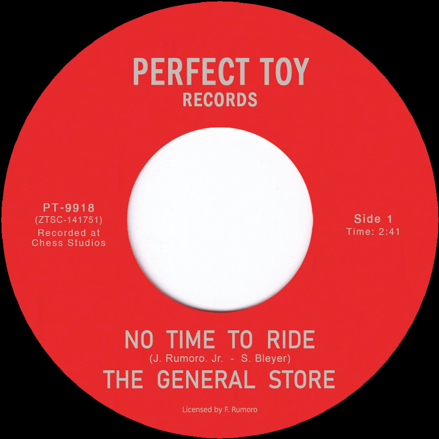 The General Store - No Time to Ride (7")
