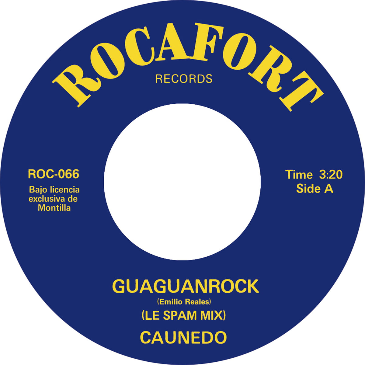 Caunedo - "Guaguanrock (Le Spam Mix)" b/w "Bokolo" (7")