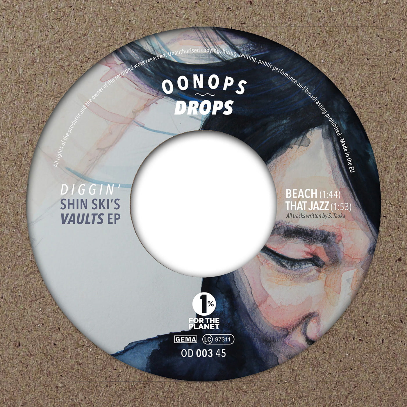 Shin-Ski - Diggin' Shin-Ski's Vaults EP (7")