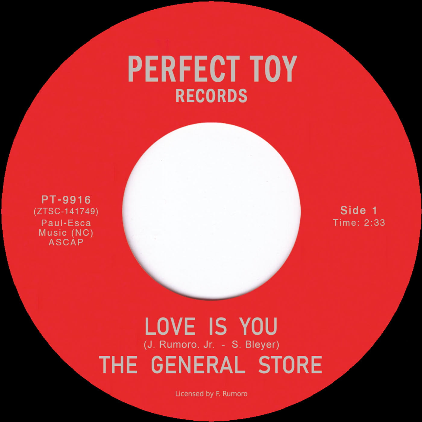 The General Store - Love Is You (7")