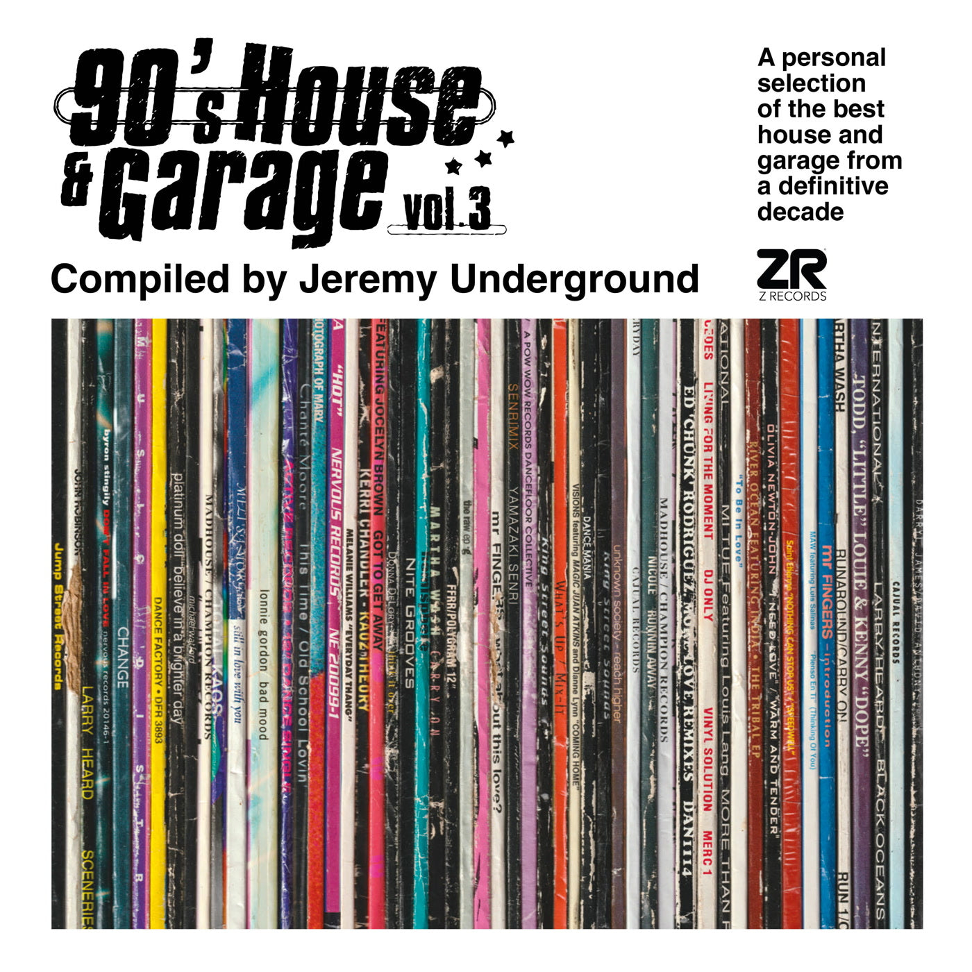 Various Artists - 90's House & Garage, Vol. 3 - Compiled by Jeremy Underground (CD)