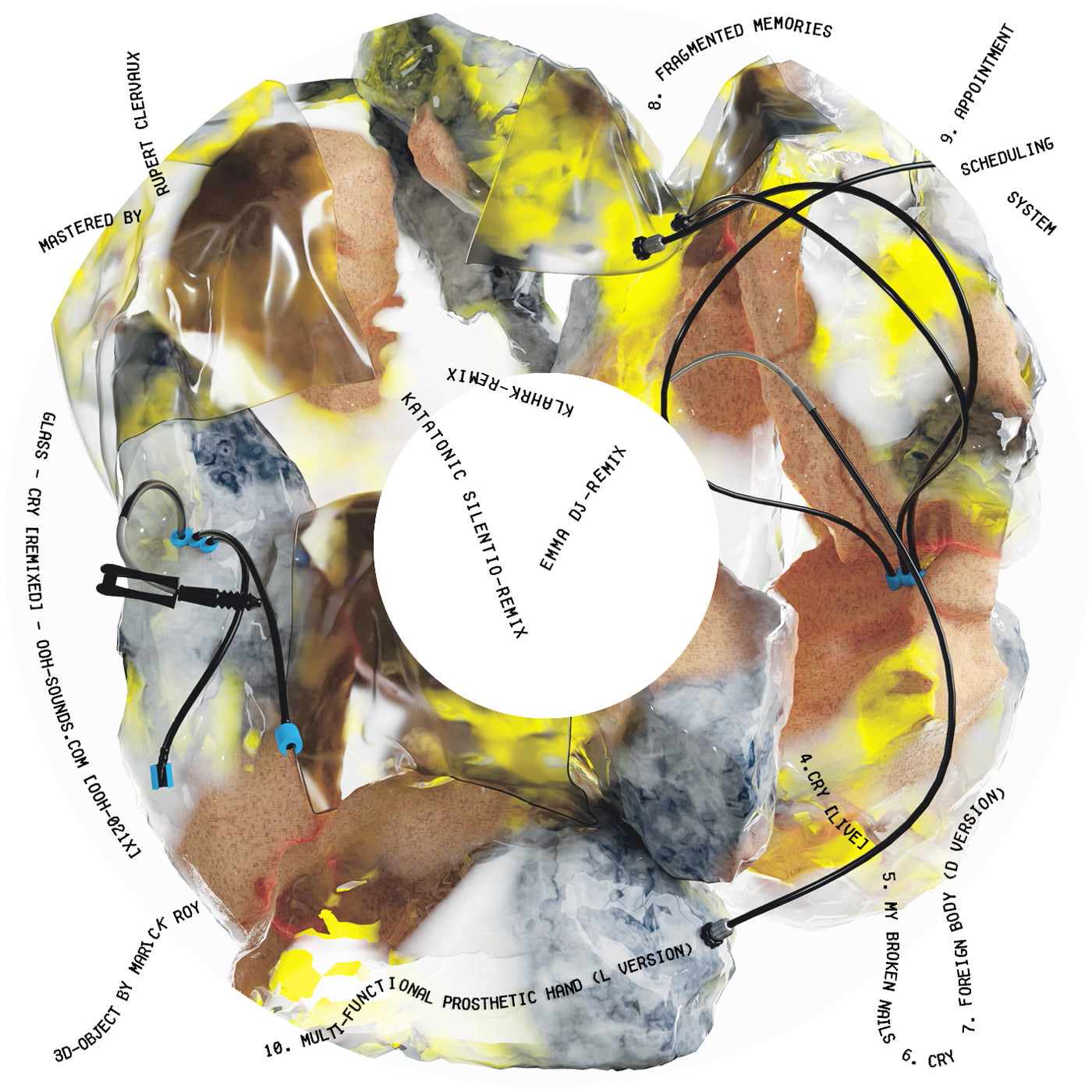 glass - crY [Remixed] (CD)