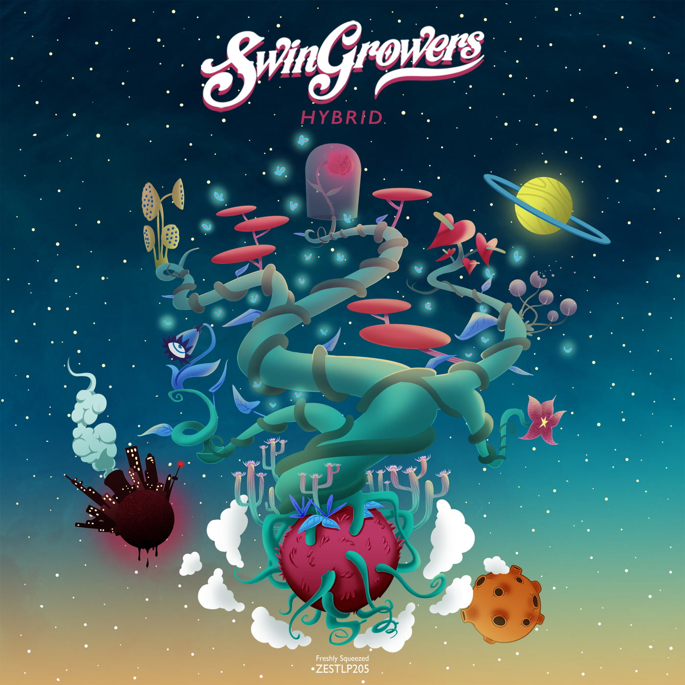 Swingrowers - Hybrid (CD)