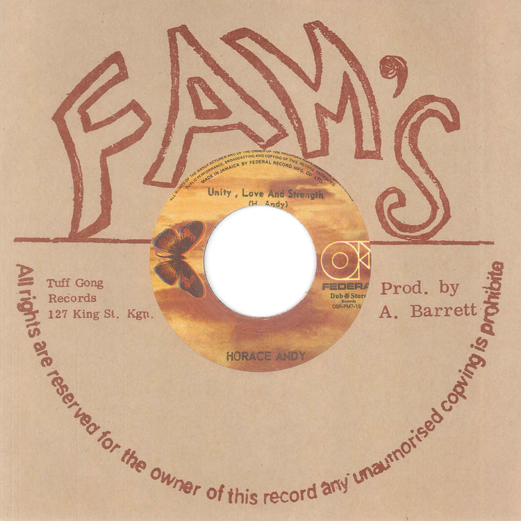 Horace Andy - Unity, Love and Strength (7")