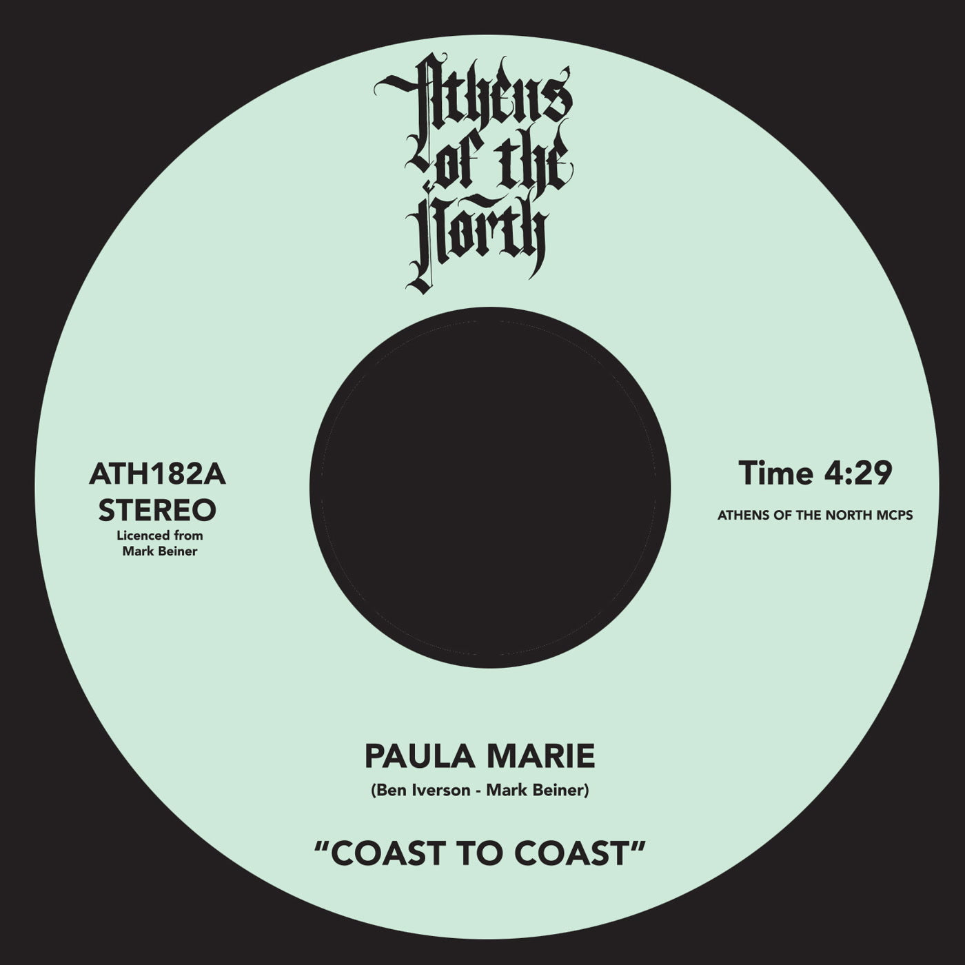 Coast To Coast - Paula Marie (7")
