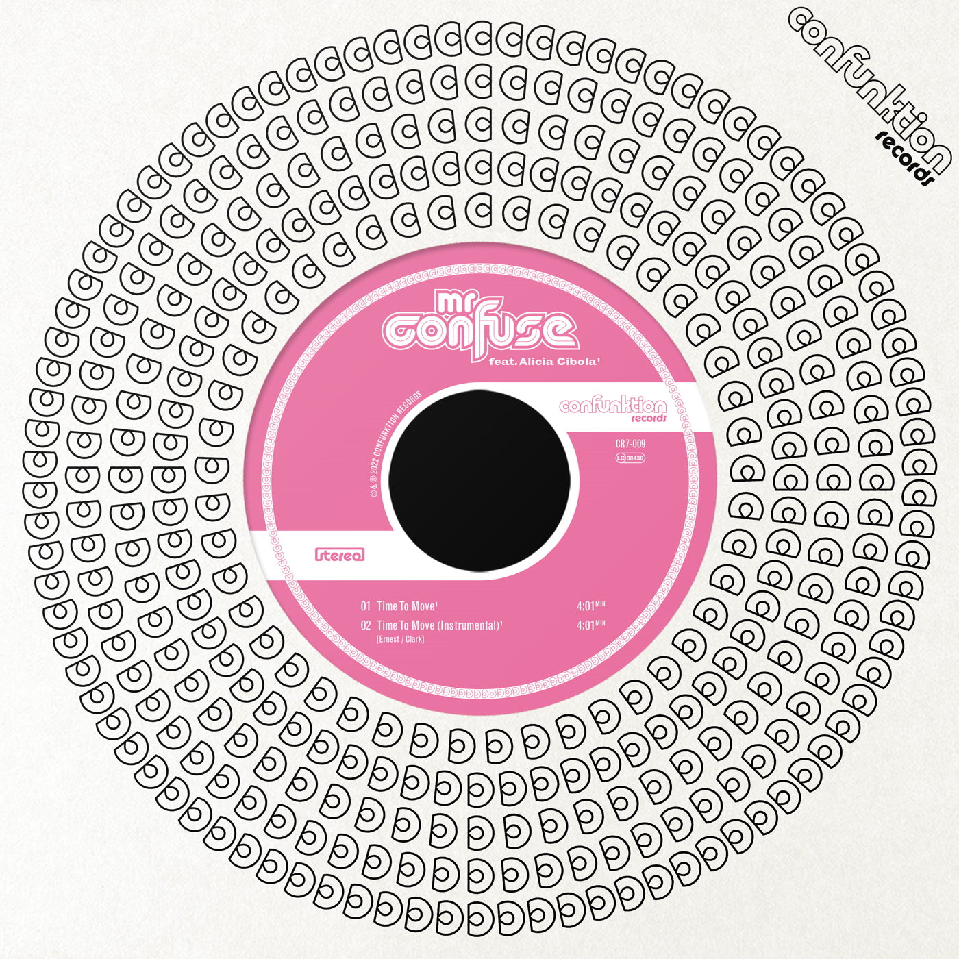 Mr. Confuse - Time to Move (7")