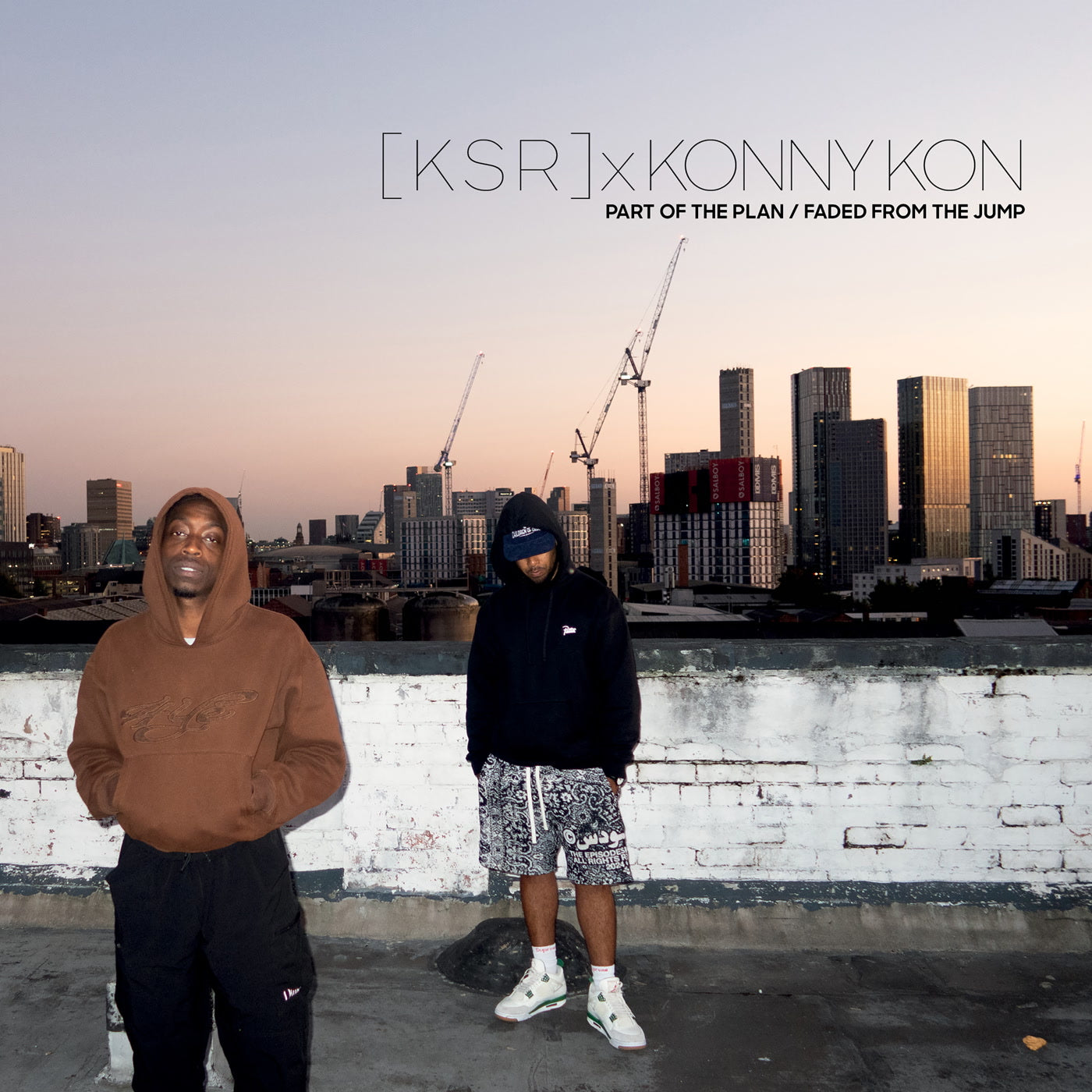 [ K S R ] & Konny Kon - Part of the Plan / Faded from the Jump (7")