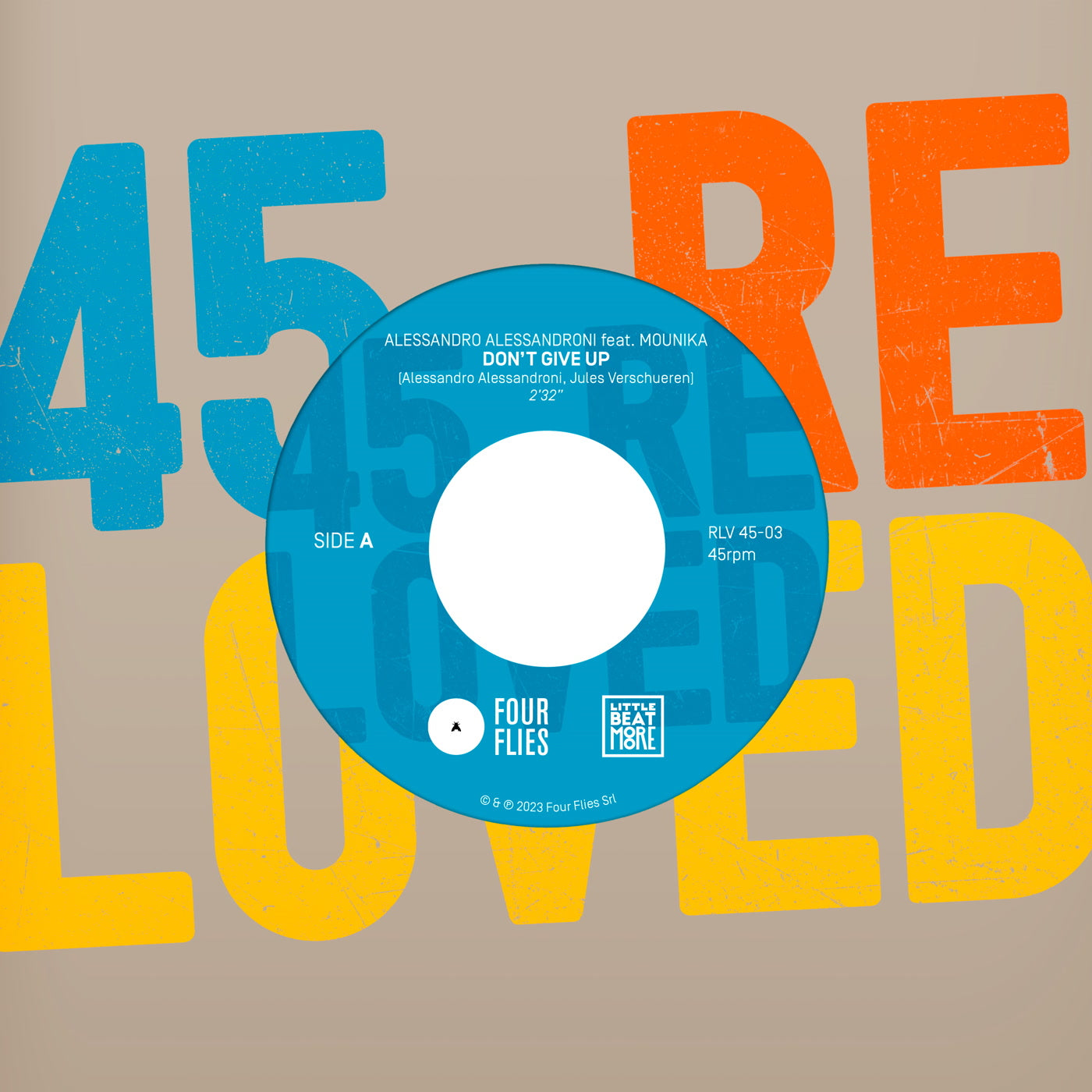 Alessandro Alessandroni - Don't Give Up / Tema Di Susie (7")