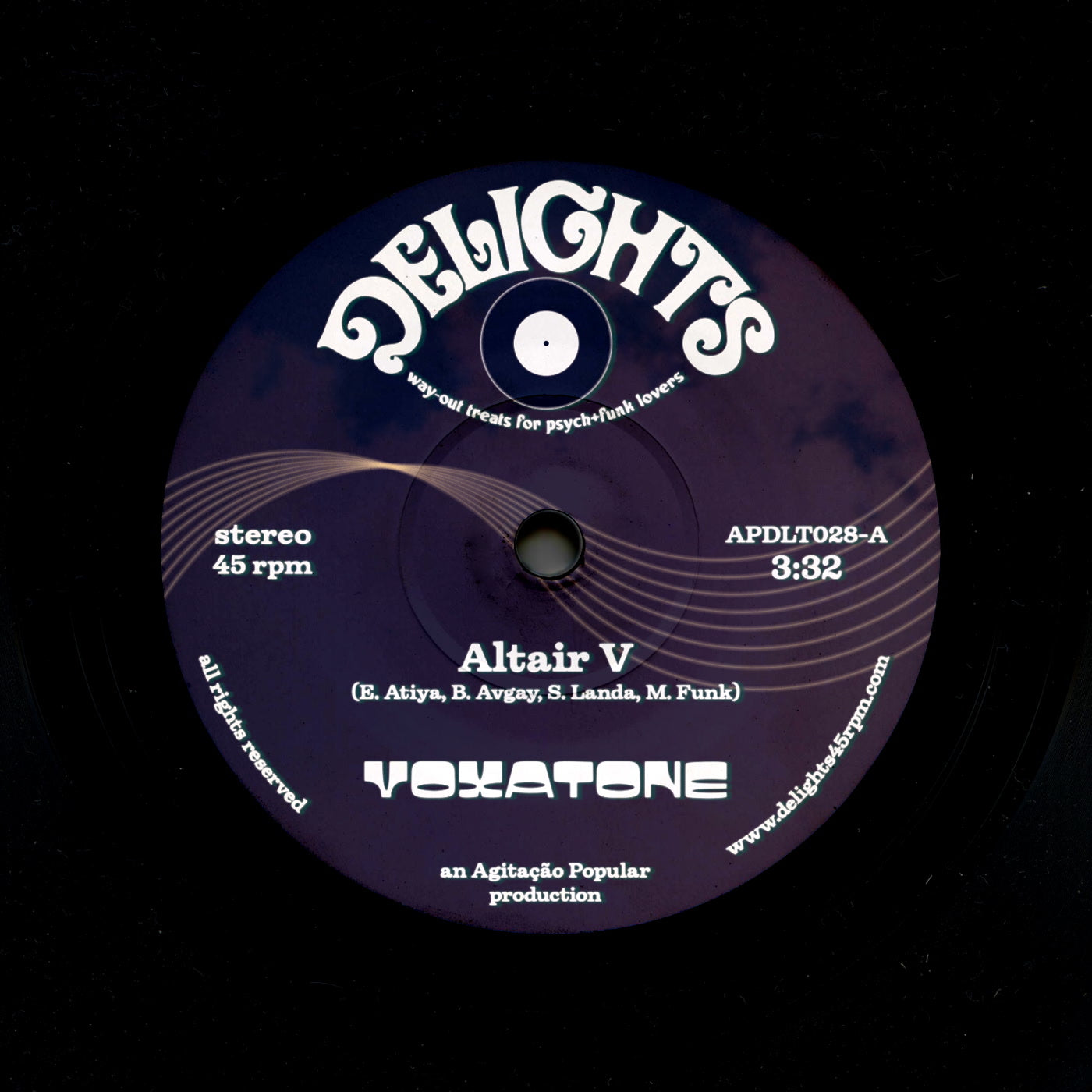 Voxatone - Altair V/Vampyrim (7")